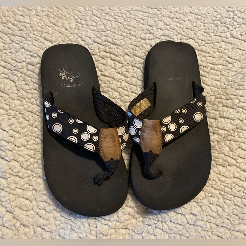 Girls Yellowbox Flip Flips | 12